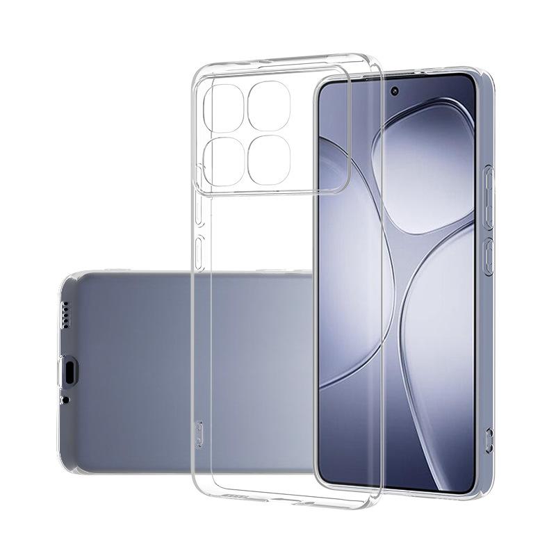 Applicable to Redmi K90 Max ultra-thin transparent mobile phone case Redmi 7 Pro 4G/5G high-transparency tpu protective case