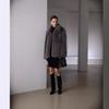 European and American autumn and winter women's clothing solid color artificial fur jacket women's coat