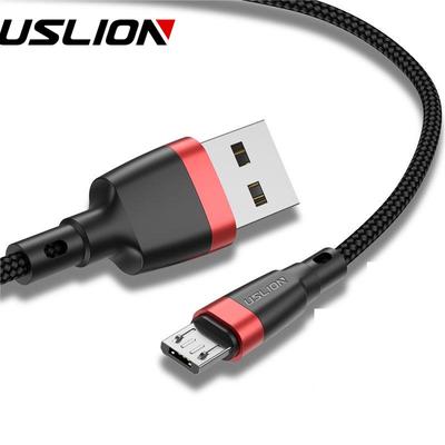 USLION Micro USB Cable 3A Fast Charging Data Charger USB Cable For Samsung Huawei Android Phone
