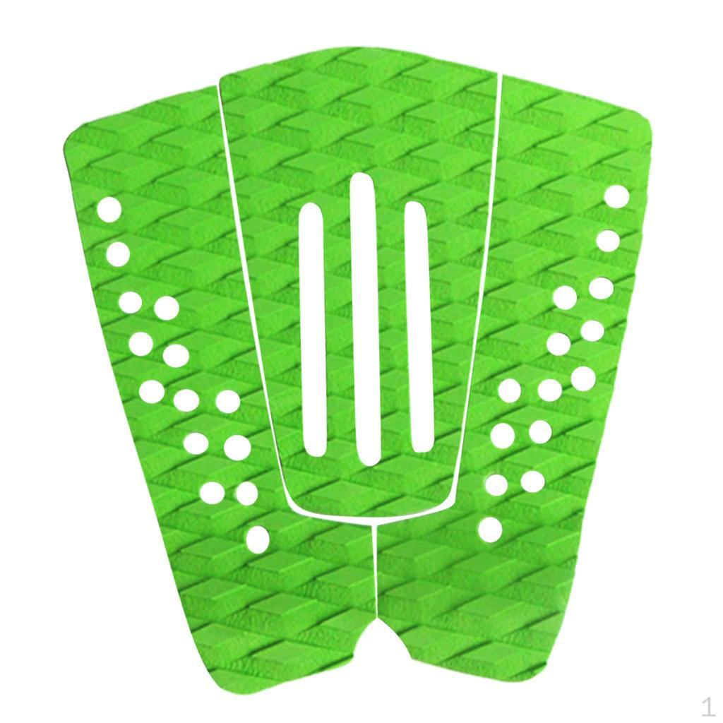 

Traction Pad, Surf Board Paddleboard Deck Grip Tail Pad for Surf, Skimboarding: Choice зелений