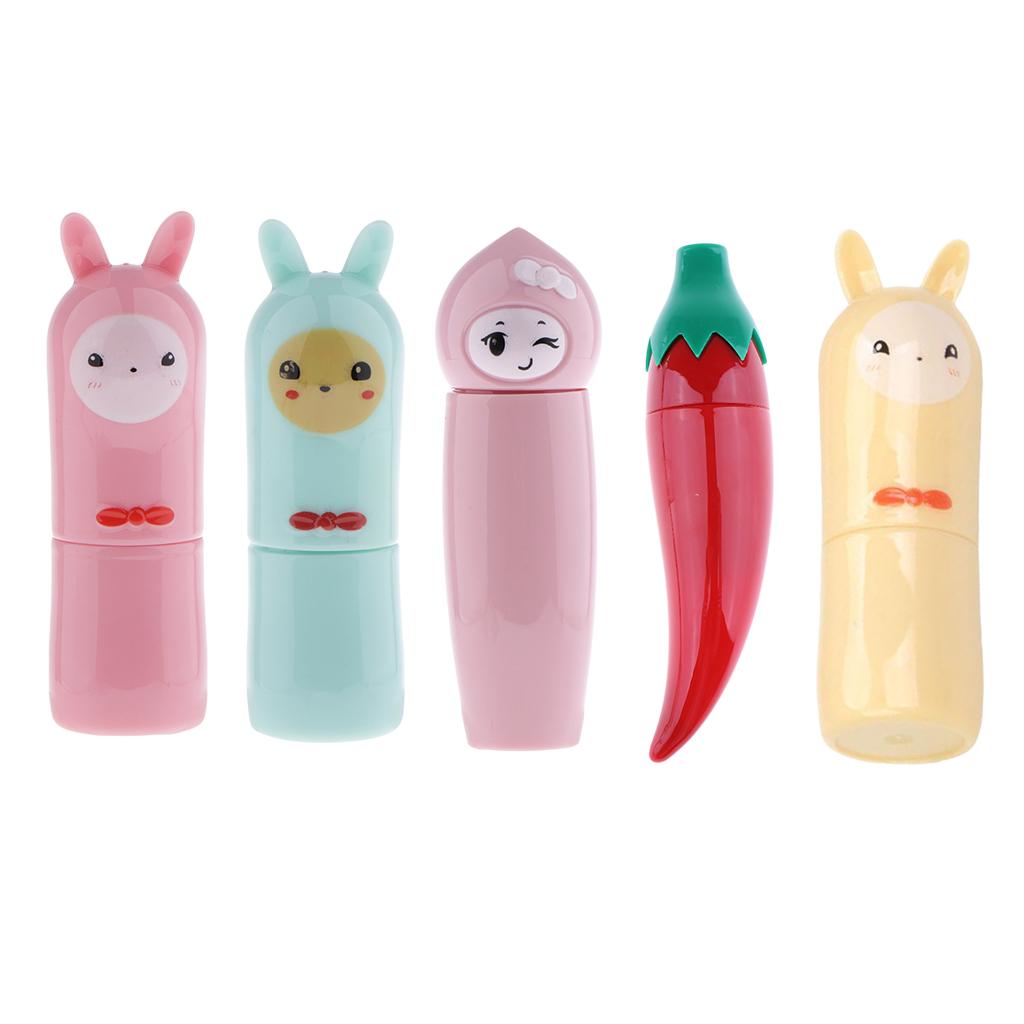 Cartoon Sewing Needles Case Tube Storage Container Pink Sheep