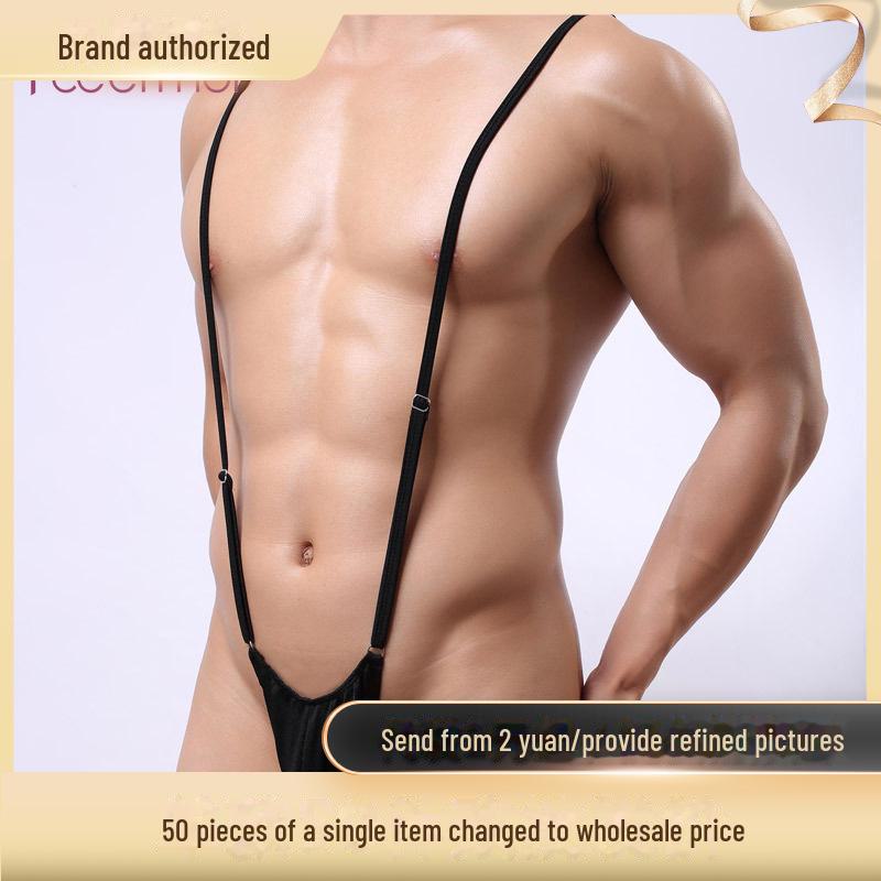 РњСѓР¶СЃРєРёРµ СЃС‚СЂРёРЅРіРё Feimu Temptation СЃ РїРѕРґС‚СЏР¶РєР°РјРё One Size