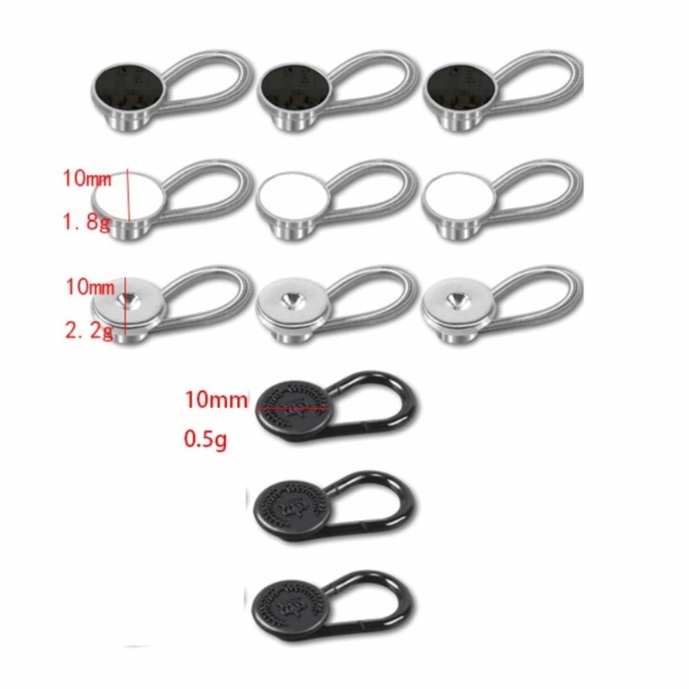 12/16/24/26 pcs Strong Elasticity Button Extenders Button Style Waistband Expander for Jeans
