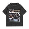 Lustige Katzenbande Meme Grafik T-Shirts Herren Damen Kleidung Mode Vintage Gewaschenes T-Shirt Hohe Qualität Baumwolle Kurzarm T-Shirts