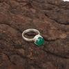 Green Onyx Stone 925 Sterling Silver Statement Cocktail Best Friend Gift Ring RR-43-21