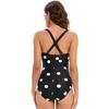 Multi-size Multi-color Polka Dot Swimsuit Slimming Triangle One-piece Swimsuit Female High Quality Unique
