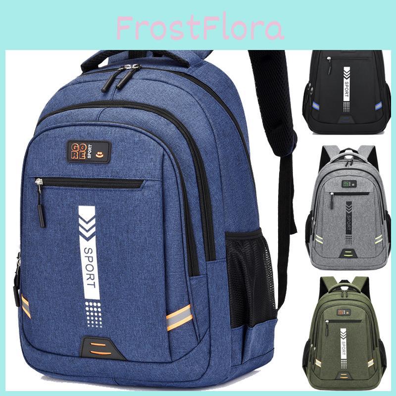 School Backpack Multifunctional Withletter Embossing Design For Use Daily