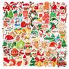 100pcs Christmas Stickers Decals Waterproof Self Adhesive for Water Bottles Pad Skateboard Luggage Phone