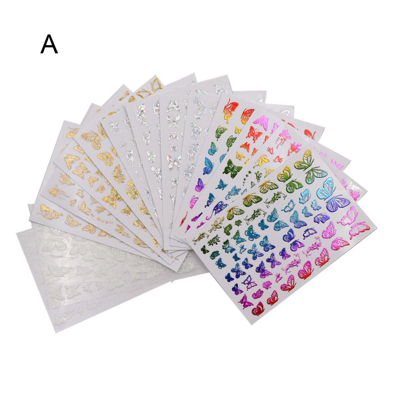 

Наклейки для маникюра бабочки