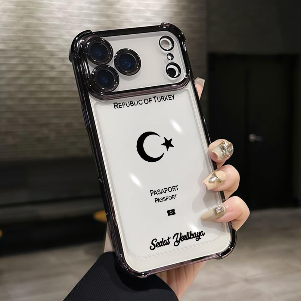 

Morocco USA Passport Phone Case for Samsung Galaxy S26 S25 S24 S23 S22 S21 S20 FE Ultra Plus 5G Anti-drop Transparent Cover Galaxy S23+