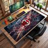 Tappetino per Mouse Grande Stampato AC Milan, Tappetino Morbido in Gomma Antiscivolo per Scrivania da Gioco per Ufficio Laptop Computer Decorazione