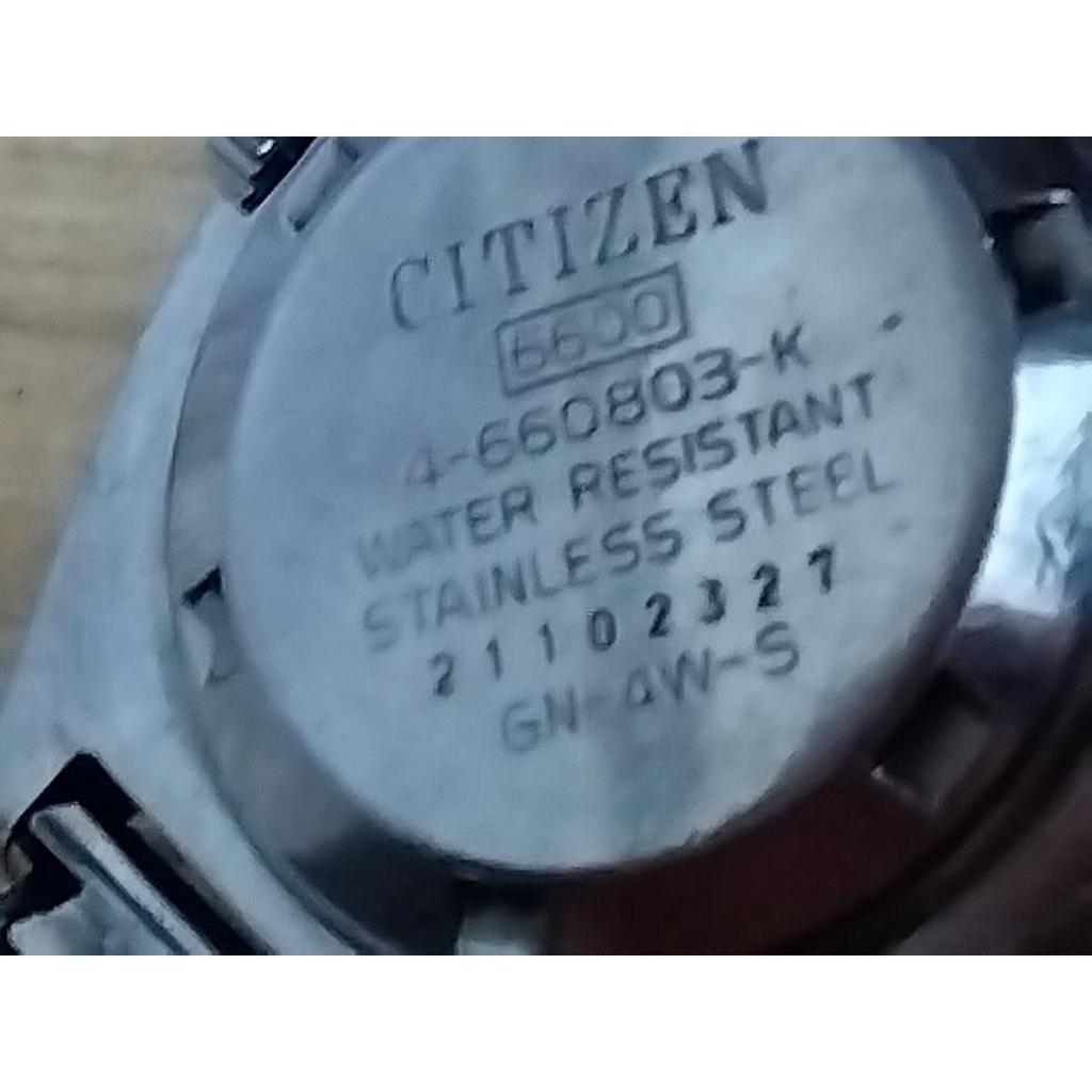 Used 1972 Citizen Automatic Ladies Watch, Cosmo Star V2, Blue Dial, Working Condition
