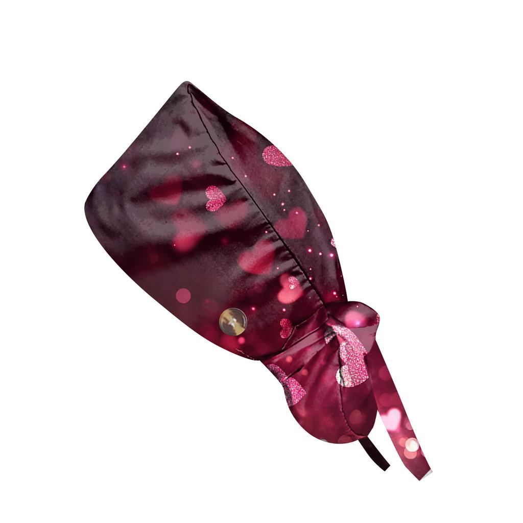 Pracovní čepice s módním potiskem, ležérní dámská čepice do culíku, čepice Wash, čepice Baotou