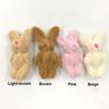 5Pcs Mini Soft Plush Bunny Joint Rabbit Doll Decoration for House Plush Mini Toy Stuffed Bunny Doll Bunny Figure Toy