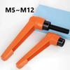 M4 M5 M6 M8 M10 M12 M16 Pârghie de strângere Mașini Mâner reglabil Blocare Filet exterior masculin Buton Oțel aliat