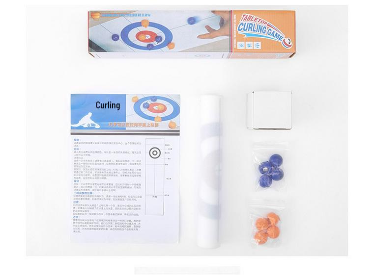 Ebeveyn-Çocuk Etkileşimi için Çocuk Mini Curling Oyunu Oyuncak