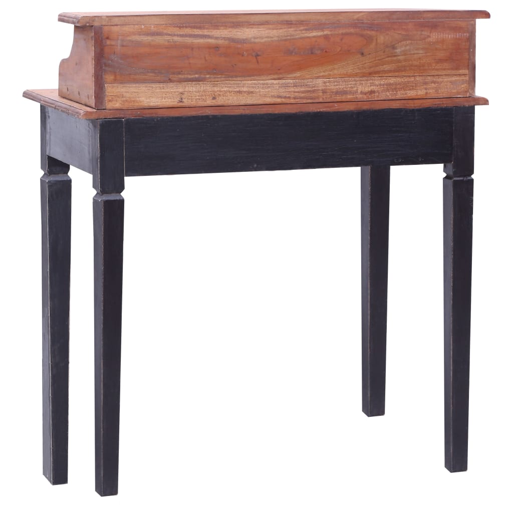 Desk with Drawers, 90X50X101 Cm, Solid Reclaimed Wood