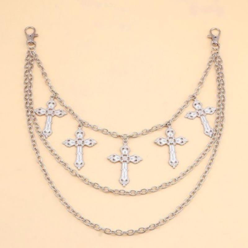 Sweet Cool Accessories Multi-layer Pants Chain Vintage Accessories Hip Hop Accessories Jeans Chain