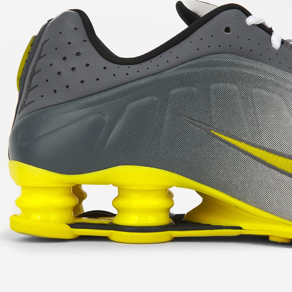 Nike Shox R4 Bright Citron Unisex Sneakers Yellow Vast-Grey Light-Graphite IH3397-078