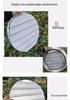 Round Aluminum Alloy Self-Closing Air Vent Louver Fan for Indoor Exhaust Systems