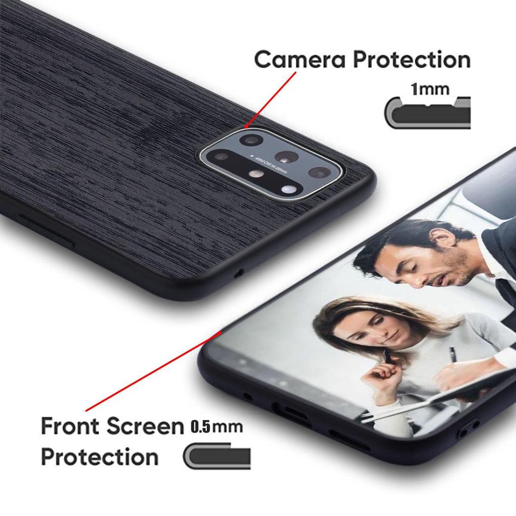 Bamboo Textured Phone Case for OnePlus 12/11R/Ace Pro