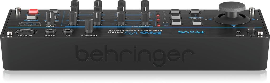 Behringer Portable Size Hybrid Vector Synthesizer Analog VCF Chorus Effect Equipped with 32 Presets USB Power Supply MIDI Compatible MINI Built-in