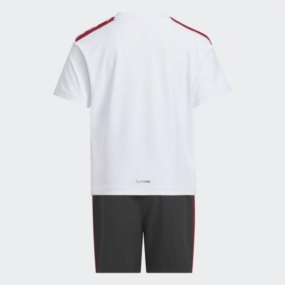 Adidas Kids ShorT Sleeve T shirT And Woven ShorTs seT