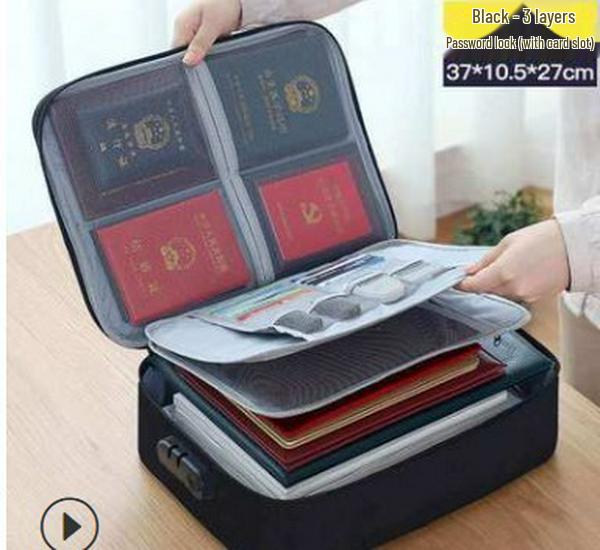 

Многофункциональная сумка для документов и хранения из ткани Оксфорд для мужчин и женщин