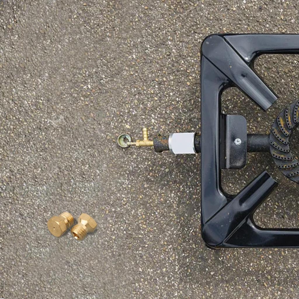 Butane Brass Nozzle Gas Stove LPG Conversion Nozzle
