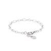 Jbans Classic 3By1 Binding Round Ring Surgical Steel Chain Bracelet (C2501Ac1250_Sv)