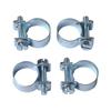 Pack of 30 Sturdy Stainlesses Steel Hose Clamps Accessory for Fuels Injection Lines 3/8Inch to 5/8Inch Diameter Pipe