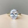 2024 new simple ins style inlaid zircon ring, handmade super shiny jewelry