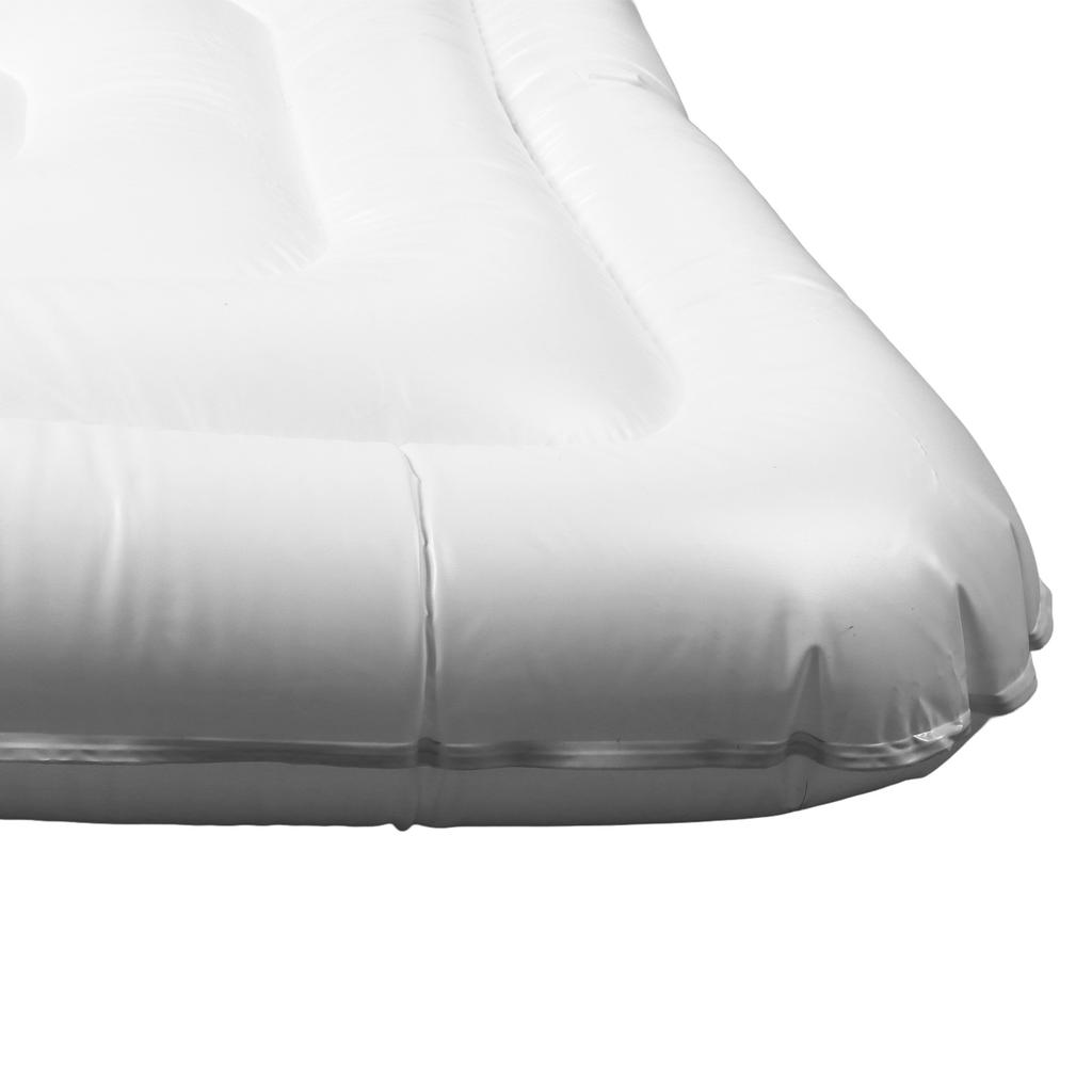 4.2ft Diameter Inflatable Hot Tub Cover PVC Dustproof Rainproof Insulated Energy Saving Lid for Square Hot Tub