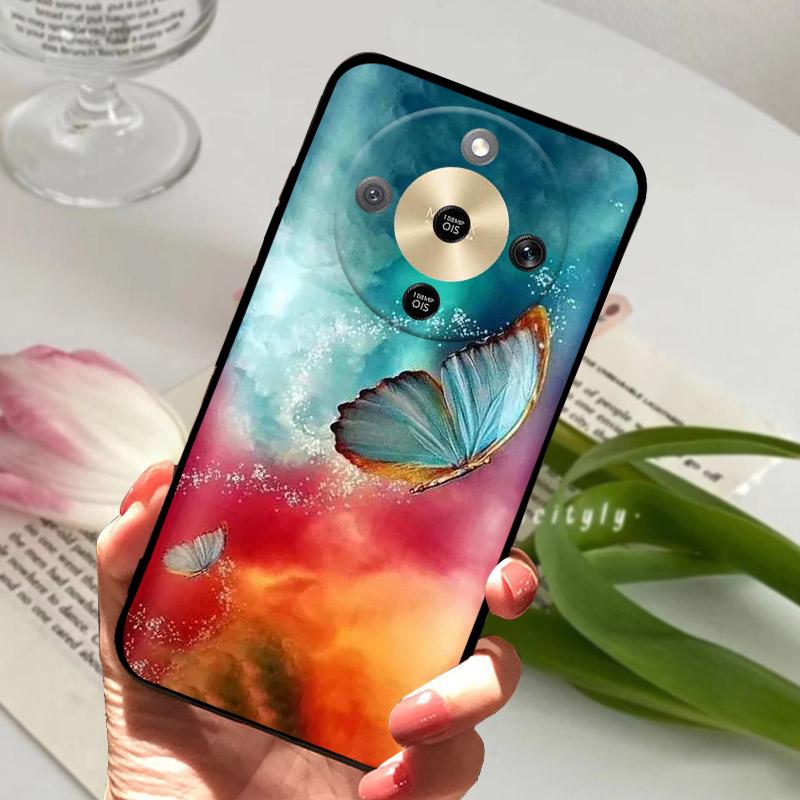 For Honor X9D Phone Case MTN-NX1 Cool Wolf Lion Silicone Back Cover For Honor Magic 8 Lite X 70 HonorX70 HonorX9d Soft TPU Funda