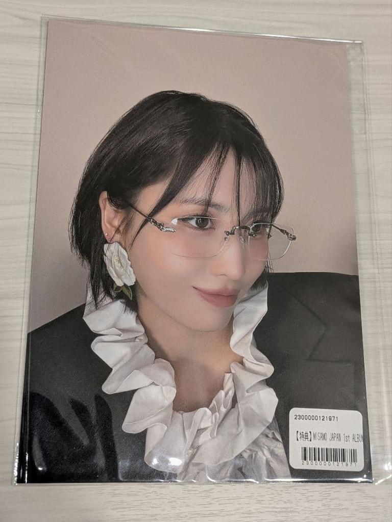 [USED] Misamo PLAY once Japan CD A5 size postcard Momo