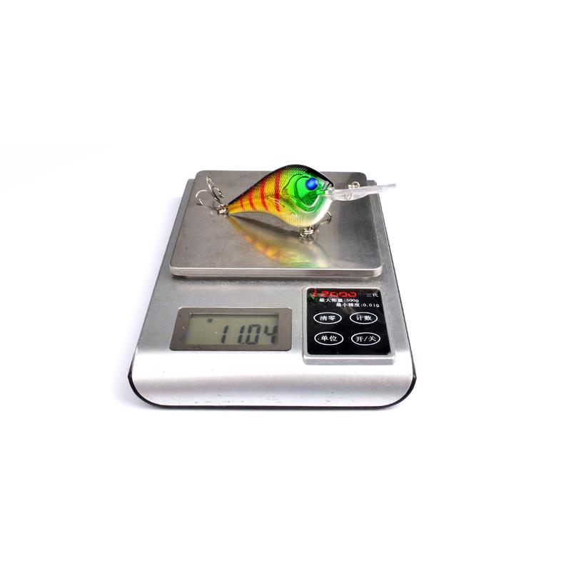 1PCS Random Color Classic Bionic Bait Freshwater Bass Bionic Bait 9.5 Cm Plastic Hard Bait