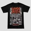 2025 New Napalm Death Grinding Heavy Metal T-shirt Cotton Round Neck Street Hip-hop Style Top Retro Comfortable Street T-shirt