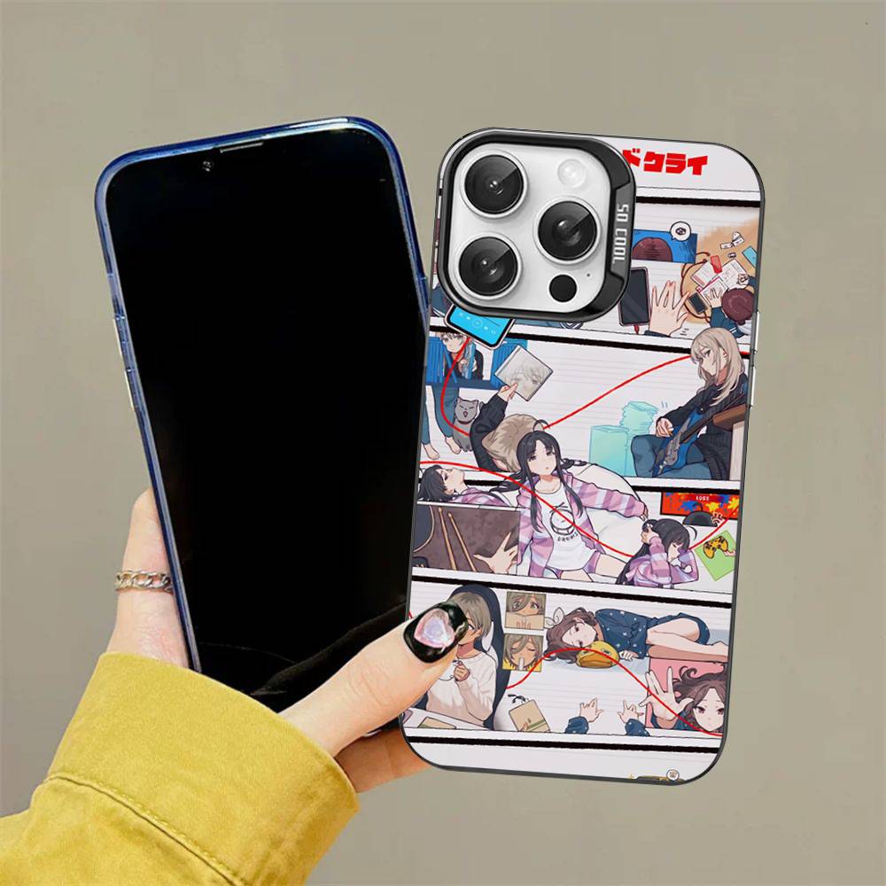 Music Anime Girls Band Cry Phone Case For IPhone 17 Air 16 15 14 13 12 11 Pro Max Color Hard Cover