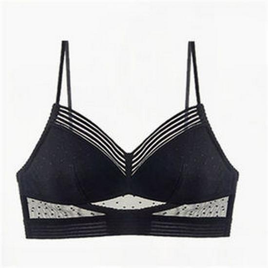 Wire-free Summer U-Shaped Backless French Lace Bra