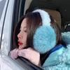 Winter Ear Protection Ear Cover Coldproof Earflaps Solid Color Fluffy Earmuffs  Women