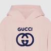 Gucci Logo Embroidered Jersey Hoodie 768122-XJF8S-5874