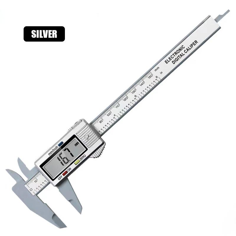 Digital Caliper 150mm 0.1mm Electronic Vernier Caliper Accurate Caliper Carbon Electronic Calipers Measuring Tool Digital Ruler