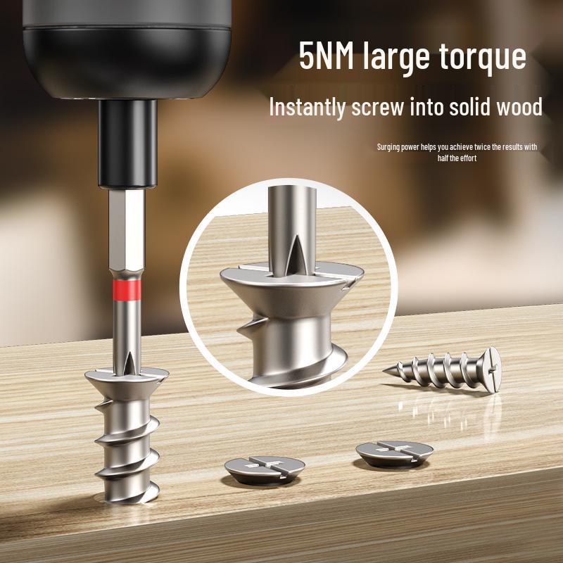 Rechargeable Mini Electric Screwdriver Set with Lithium Battery