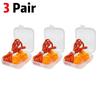 1-10 Pairs Noise Cancelling Silicone Earplugs Reusable Earplug with Rope Waterproof Swimming Rubber Ear Plugs Come with Box