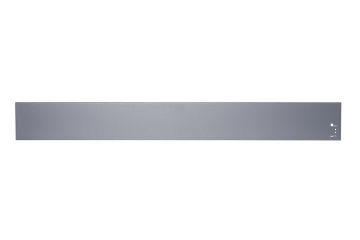 Bordure de Jardin métal 18,5 cm x 113 cm, gris - ICH-ZAPFE.DE - Pièce d'extrémité