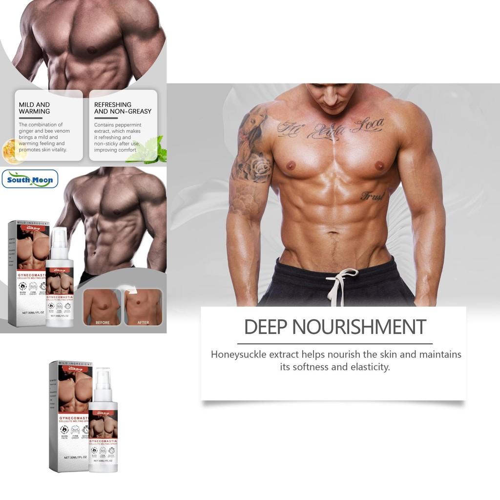 South Moon Male Chest Spray For Enhanced Body Contour Gentle Skin Care Solution