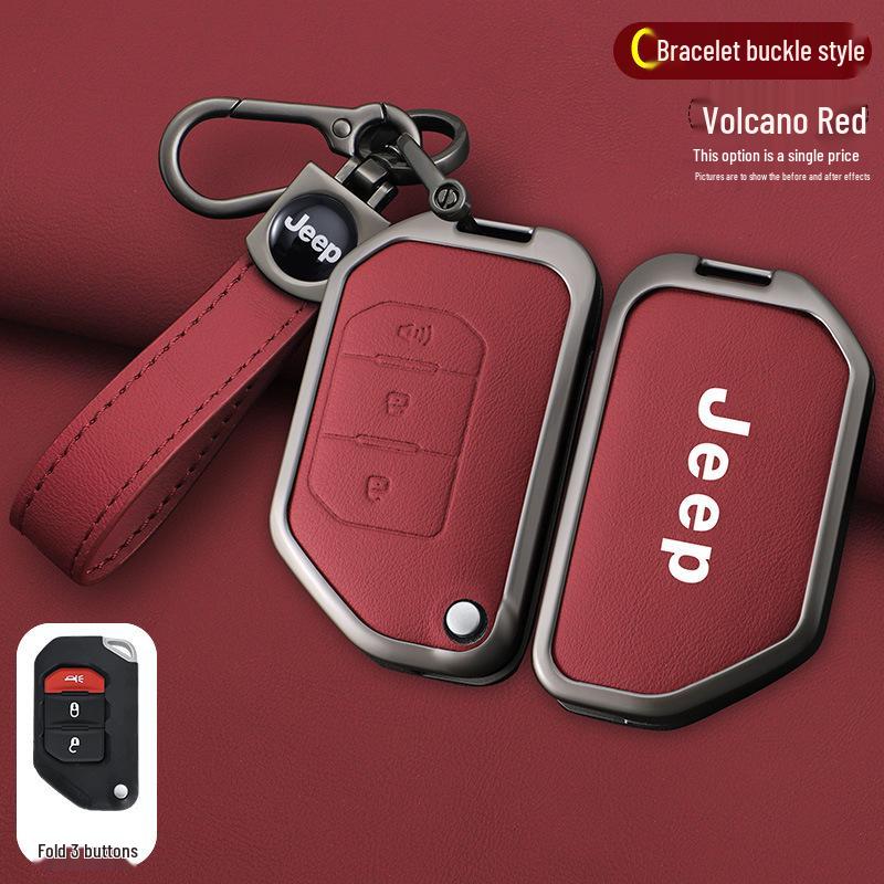Jeep Wrangler Key Case for Sahara & Rubicon JK/JL Off-Road Modification