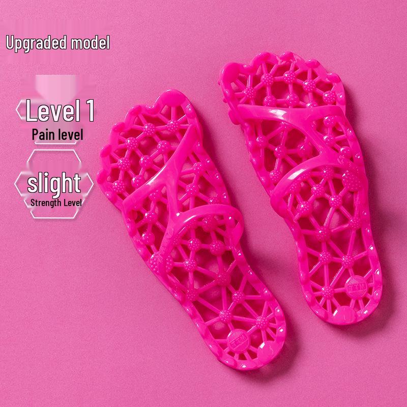 Women's Summer Plantar Acupressure Massage Slippers - PVC Health Shoes