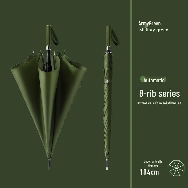 Handun Automatic Long Handle Windproof Umbrella