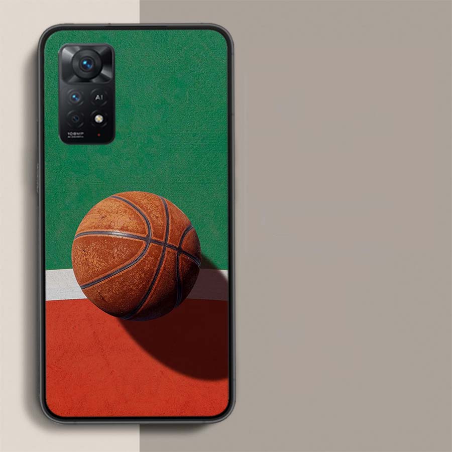 Basketball Phone Case For Redmi Note 14+ 13 Pro Plus 14C 13C 12C 12 10A 10C 10 9 8 9A 9C 9T 8A 7 Pro Xiaomi Capa Cover Cute Fund